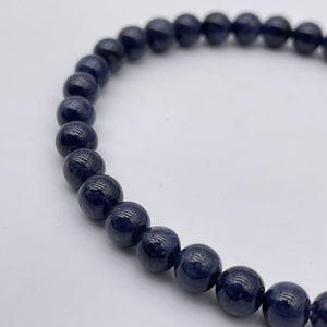 [RARE] Bracelet Saphir Bleu "Créativité" - 5/5,5mm - Qualité Extra