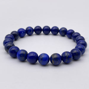 Bracelet Lapis Lazuli "Communication" - 8/8,5mm - Qualité Extra