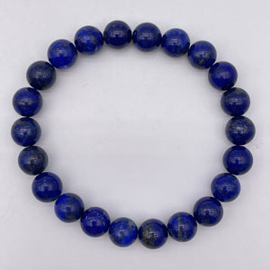 Bracelet Lapis Lazuli "Communication" - 8/8,5mm - Qualité Extra