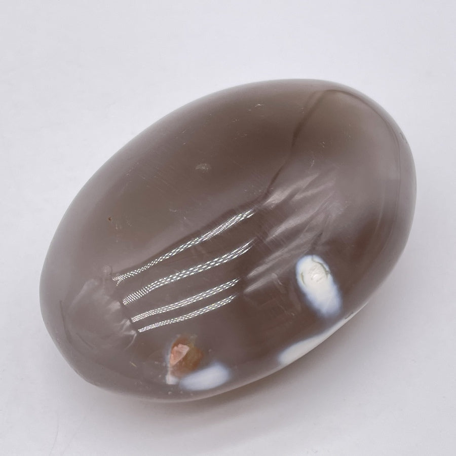Galet d'Agate Grise - 121g - GALAG-031