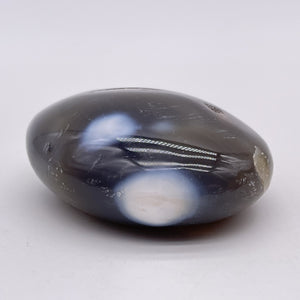 Galet d'Agate Grise - 133g - GALAG-025