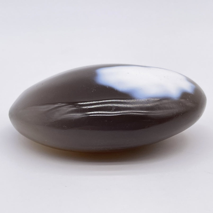 Galet d'Agate Grise - 125g - GALAG-021