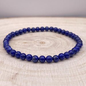 Bracelet Lapis-Lazuli Communication - 4/6/8Mm 4Mm